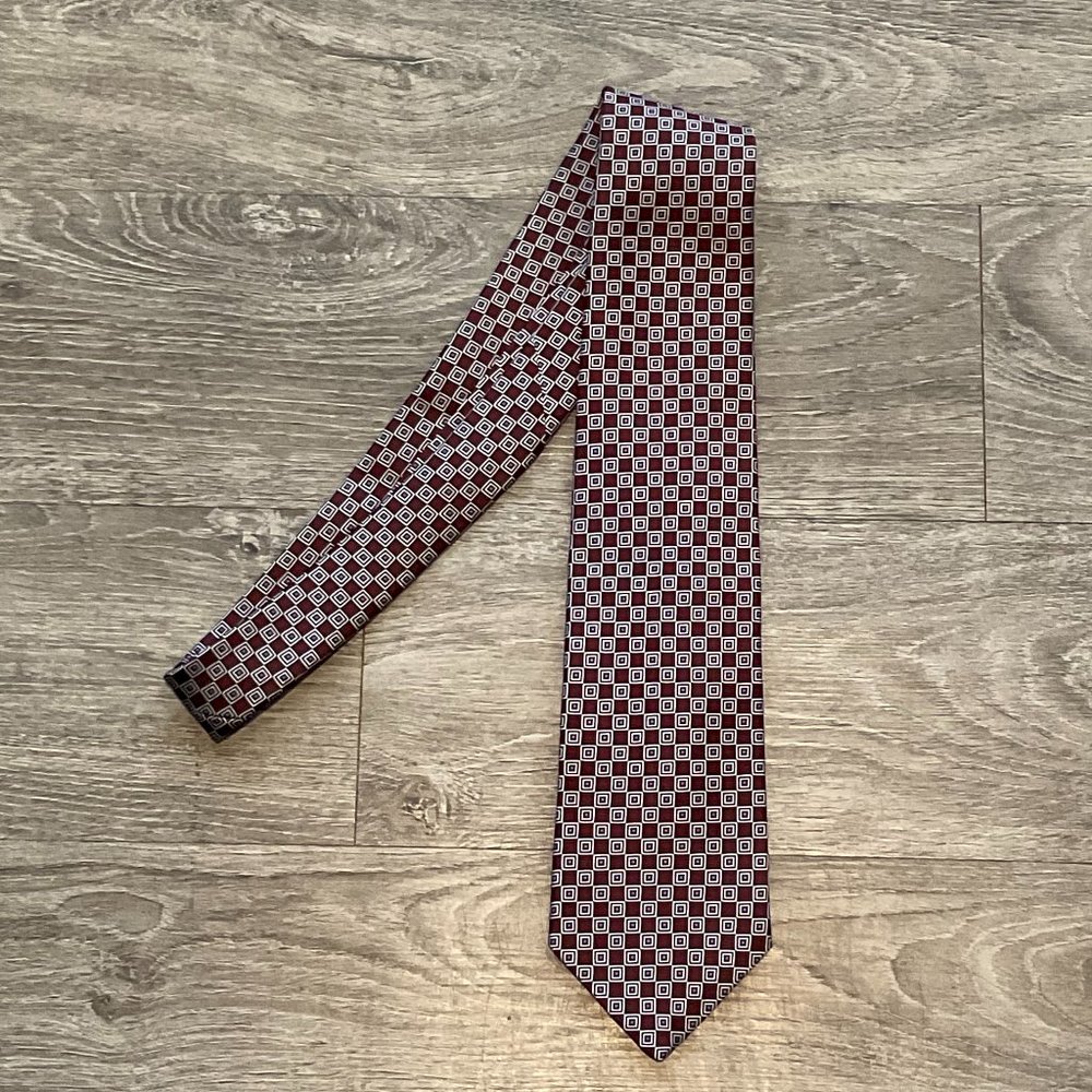 BROOKS BROTHERS MENS NEW Stain‎ Resistant Pure SILK NECK TIE  Made In USA